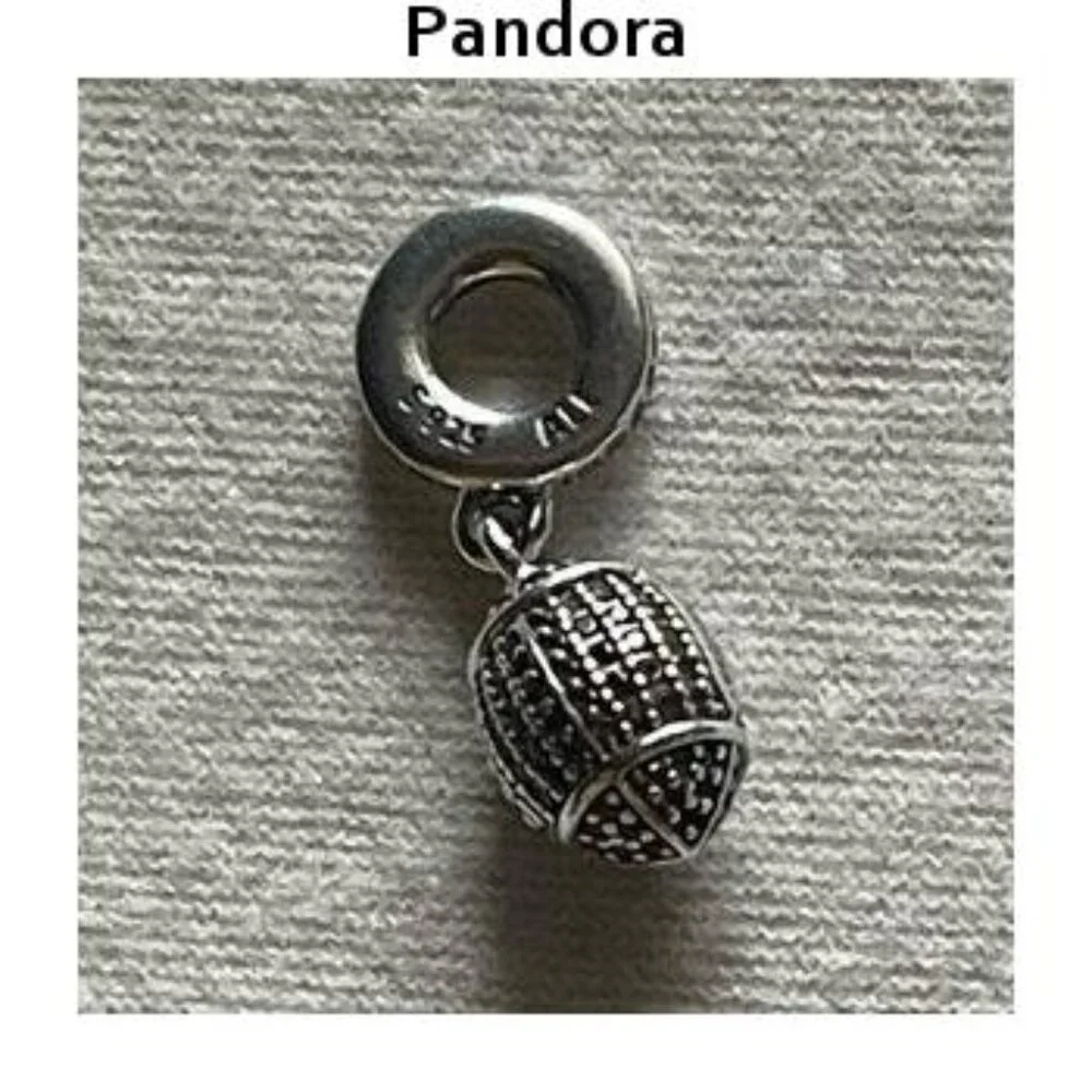 Authentic Pandora American Football Dangle Charm